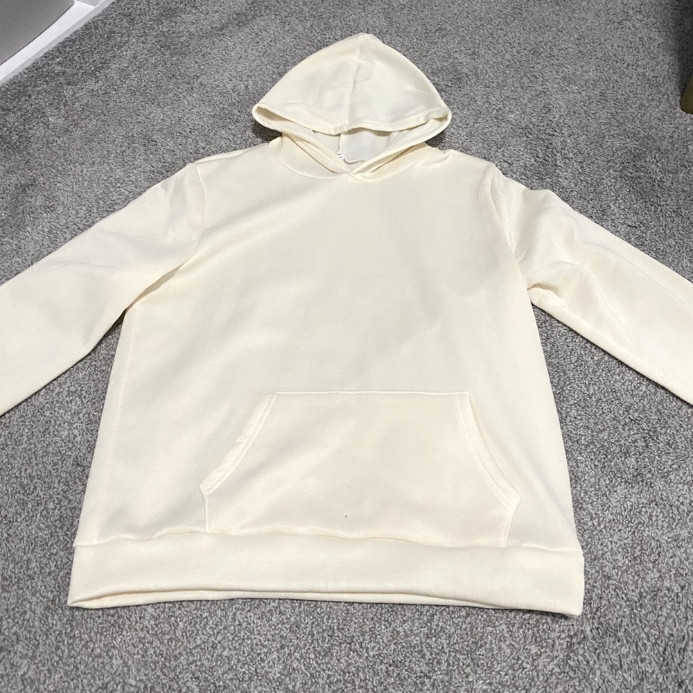 Cream hoodie